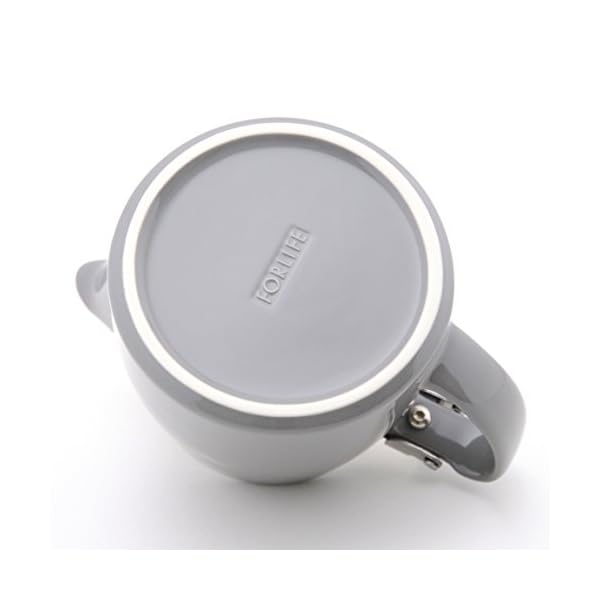 FORLIFE Stump Teapot with SLS Lid and Infuser, 18Ounce, Gray The