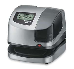 Amazon.com : AMANO PIX-55/A180 Time Clock, Atomic, 6 1/2H ...