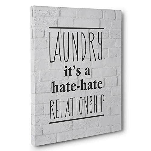 Amazon.com: Laundry Room Canvas Wall Art: Handmade