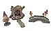 MayRich Set of 6 Fairy Garden Accessories (Tree Stump)