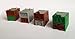 Outland Models Train Railway Shop / Store Building x4 (Style A) Z Scale 1:220