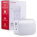 Honeywell UltraPro Z-Wave Plus Smart Light Switch, Dual Outlet Plug-in | Built-in Repeater Range Extender| ZWave Hub Required-Alexa and Google Assistant Compatible, 39342, White
