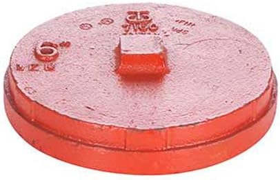 Shurjoint 71602G-G Ductile Iron Cap, Galvanize, 2"