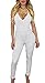 KufvWomens Spaghetti Strap Sexy V-Neck Long Jumpsuit Capris Trousers Rompers