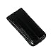 MJ Masters Men's Eel Skin Large Magnetic Money Clip, Black