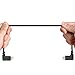 RCstyle Spark OTG Cable for IPhone To Micro USB Cable Cord Perfect Size Right Angle Nylon Adapter Compatible with DJI Mavic 2 Pro/Zoom / Mavic Air/Pro / Platinum Controller 1ft