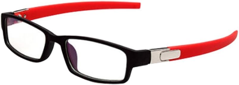 Black Red New Sport Eyeglass Frames Eyewear Clear lens Plain computer Glasses Spectacles