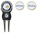 Team Golf NFL Minnesota Vikings Divot Tool Pack With 3 Golf Ball Markers Divot Tool with 3 Golf Ball Markers Pack, Markers are Removable Magnetic Double-Sided Enamel