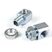 M18 x 1.5mm O2 Sensor Spacer Adapter Extender w/90 Degree Angle Universal (Pack of 2)