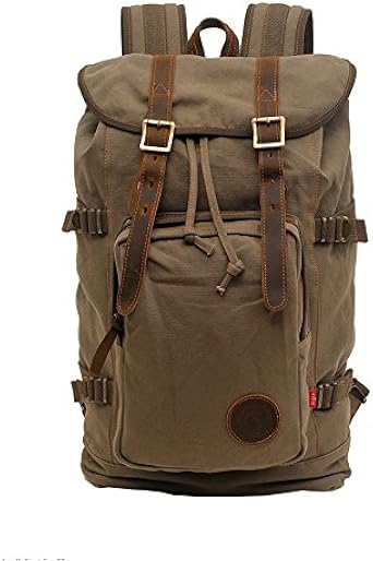 khaki green rucksack