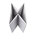DII Foldable Fabric Storage Containers for Nurseries, Offices, Closets, Home Décor, Cube Organizers & Everyday Use, 11 x 11 x 11, Gray Diamond - Set of 2, Small