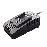 WORX WA3881 18V/20V 60 min Quick Charger, Black