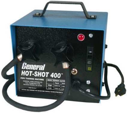 General Pipe Cleaners HS-400 400-Amp HotShot Pipe Thawer