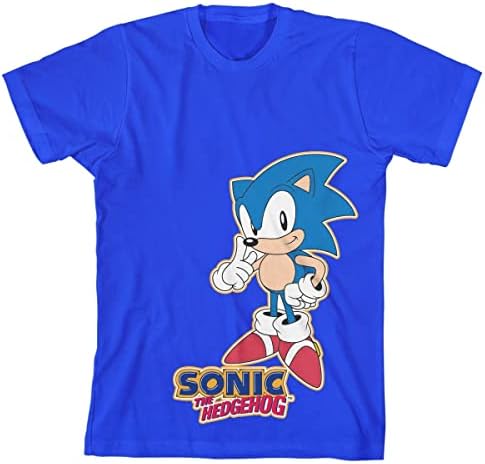 Amazon.com: Bioworld Sonic The Hedgehog Sonic Kick Boy's Royal