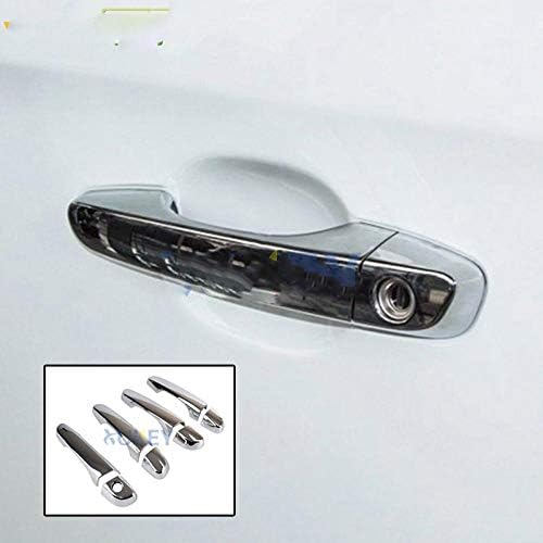 for Hyundai Creta Ix25 2019-2019 Chrome Door Handle Cover Trim Molding Catch Garnish Overlay Cap Decoration Protector 8pcs