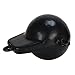 Extreme Max 3006.6729 Coated Ball-with-Fin Downrigger Weight - 8 lbs, Black