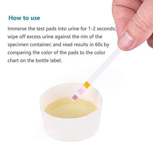 Urinary Tract Infection Urine Test Strips by LotFancy, 50 UTI Test Strips for Leukocytes