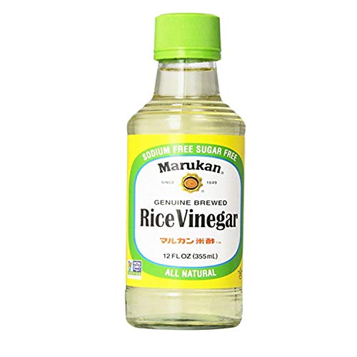 Marukan Unseasoned Rice Vinegar | Sushi Rice Vinegar | Sauces Stir Fry Dipping Marinades More 12 fl oz