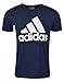 adidas Men's Badge of Sport Classic Tee, Collegiate Navy/Clear Grey/White, Medium