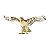 Safari Ltd. Red Tailed Hawk  Realistic Hand Painted Toy Figurine Model  Quality Construction from Phthalate, Lead and BPA Free Materials  For Ages 3 and Up