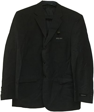 Claiborne Components Men's Wool Sport Jacket (46R, Charcoal)