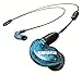 Shure SE215 BT2 Wireless Sound Isolating Earbuds, Premium Audio with Deep Bass, Single Driver, Bluetooth 5, Secure in-Ear Fit - Blue