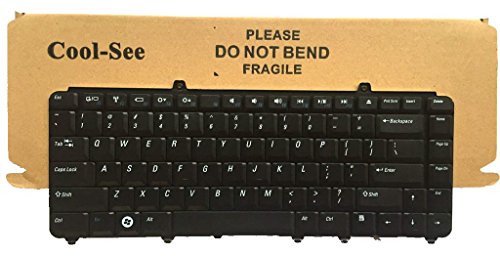 Cool-see new black keyboard for dell inspiron 1400 1410…