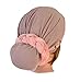 Boho Chic Khaki Tan Beige Head-scarf Salmon Wrap and Coconut Buckles - 154