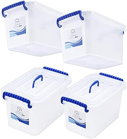 plastic tote storage boxes