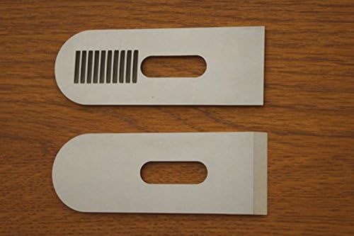 BAYM European planer Spare Blade Woodworking Metal Planing Blade (12 Degree Short Planer Blade)