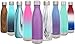 Simple Modern Stainless Steel Vacuum Insulated Double-Walled Wave Bottle, 25oz - Amethyst Purple - Shimmering Collection (Wave Water Bottle)