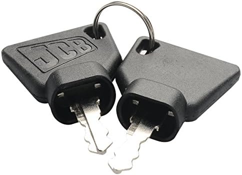 Ignition Keys for JCB Heavy Equipment 2 Packs Nasibo