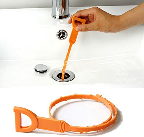 Plastic Sink Drain Dredge Pipeline Hook Hair Cleaning Tool Kitchen Cleaning Supplies