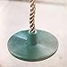 Tree Climbing Rope and Kids Swing: Climbing Rope for Kids with Foot Hold Platforms, Disc Tree Swing Seat, and Hanging Kit with Tree Strap - Outdoor Swings and Swing Set Accessories - Rope Swing, Green