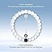 Lokai Silver Metallic Bracelet, Large, 7