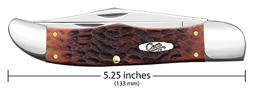 image for CASE XX WR Pocket Knife Chestnut Bone Large Folding Hunter (Cv) W/Shea