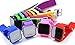 KitMax (TM) Wholesale Pack of 6 Pcs Assorted Colors Unisex Mirror Automatic LED Digital Sport Wrist Watches (Color May Vary)