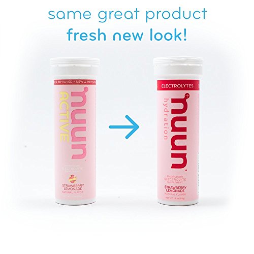 Nuun Hydration Electrolyte Drink Tablets, Strawberry