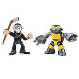 Teenage Mutant Ninja Turtles Pre-Cool Half Shell Heroes Metalhead and Casey Jones Figures