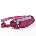 Savvy Outdoors Fanny Packs for Women - Slim Spacious Waist Pack with Multiple Compartments and Headphone Cord Access - Lightweight Fannie Hip Bag, Hiking, Walking, Biking, Running, Travel - Pink