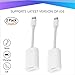 SM Products iPhone Adapter Splitters - 2 In 1 Lightning Charger And Headphone Dongles - Supports Apple Iphone X/8+/8/7+/7/6s+/6s/6+/6 Compatible With IOS11 And Earlier - 2 ADAPTERS IN EACH BOX