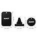 AUKEY Car Phone Mount, Air Vent Magnetic Phone Holder for iPhone 7 / 6, Samsung, LG, Nexus and More (2 Pack)(Black)