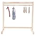 MonkeyJack 1/6 Doll Wood Garment Rack Coat Dress Clothes Organizer 30cm for BJD SD Doll