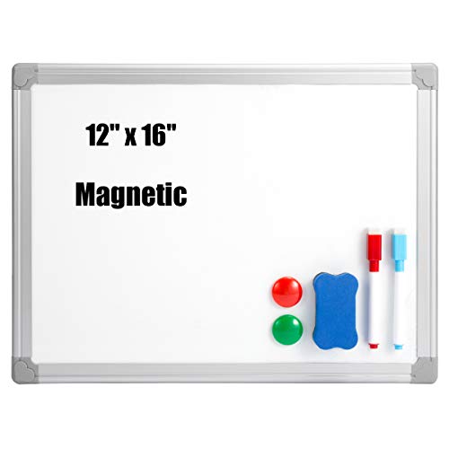 Marble Field 16"x12" Whiteboard SmallSized Dry Erase Board