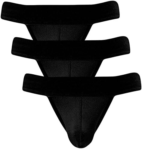 Rusaevon Men's Super Dry Mesh Pouch Lightweight Breathable Briefs