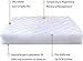 Quilted Fitted Mattress Pad | Mattress Cover Breathable, Waterproof, Hypoallergenic - Mattress Topper (King Size)