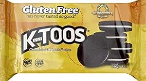 Image of Kinnitoos Gluten Free Chocolate Sandwich Crème Cookies, 8 Ounce