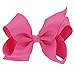Chiffon 15 Colors 6in Large Big Grosgrain Ribbon Hair Bows WITH Alligator Clips Boutique Bow For Girls Toddlers Teens Babies