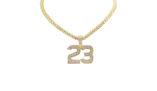 Yellow Gold-Tone Iced Out Hip Hop Bling 