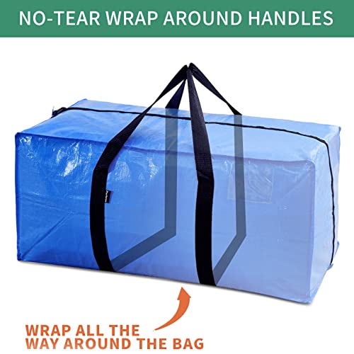 7Pack Heavy Duty Extra Large Moving Bags W/Reinforced Handles